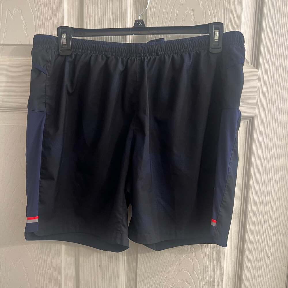 Brooks Men’s Navy Running Shorts Size XL